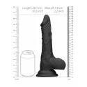 Dildo Real Rock Dong With Testicles 10''