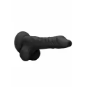 Dildo Real Rock Dong With Testicles 10''