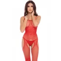 SPARKLE CROTCHLESS BODYSTOCKING, OS