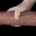 11.5'' DUAL LAYERED PLATINUM SILICONE COCK