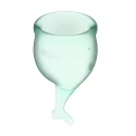 Tampony - Satisfyer Feel Secure Menstrual Cup (Transparent)