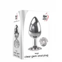 Duży korek analny Clear Gem Anal Plug Large