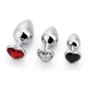 Brutus 3 alu plug set with colored gemstones