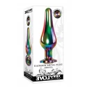 Mały korek analny Evolved Rainbow Metal Plug Small