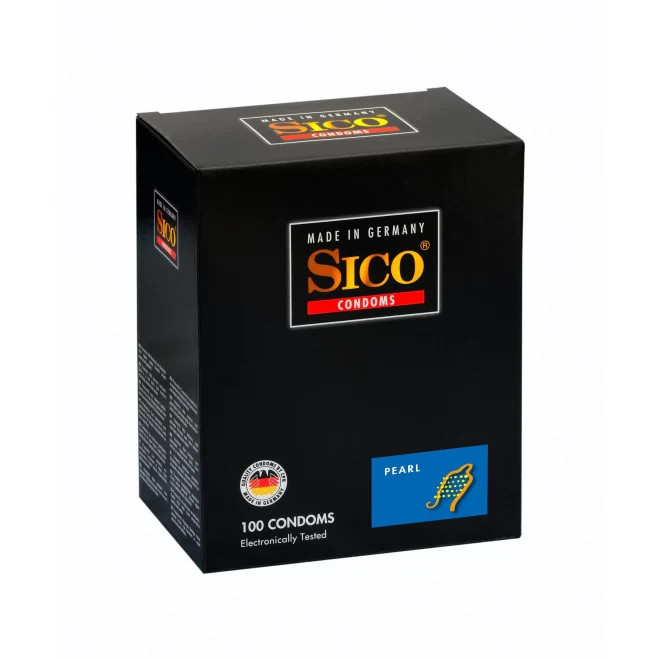 Prezerwatywy z wypustkami Sico Pearl 100szt.