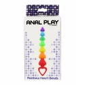 Koraliki analne Rainbow Heart Beads