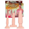 Plugi analne w zestawie Vanilla Dip Butt Plugs