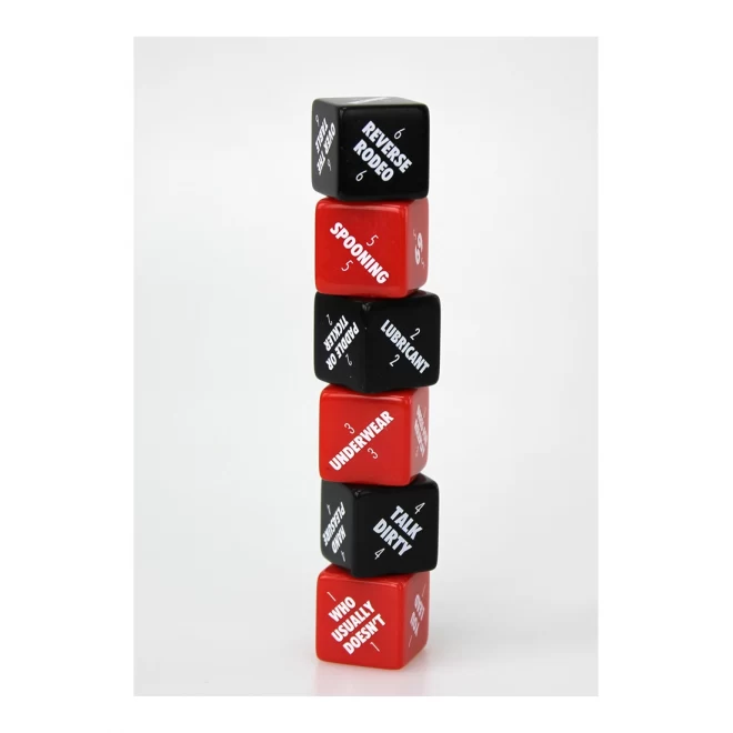 Sexy 6 dice - sex edition