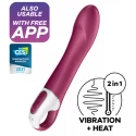 Podgrzewany wibrator sterowany aplikacją Satisfyer Big Heat