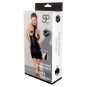 Mini sukienka z otwartymi miseczkami GP Datex Collared Exposure Dress