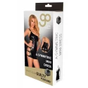 Mini sukienka z wet look Wet Look A-symmetric Mini Dress