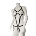 Otwarte body Datex Strapped Bodysuit With O-Rings
