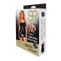 Mini sukienka Datex Mini Dress With Lace Up Back