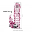BAILE - ULTIMATE LOVE SLEEVE, Vibration 10 vibration functions 