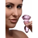 Glass small anal plug