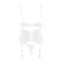 Amor blanco gorset i stringi biały s/m