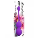 Vibrating Kegel Balls 32mm 80g Purple 10 function USB - Boss Series