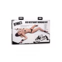 Bed restraint bondage kit