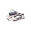 Black & red bow bondage set + carry case