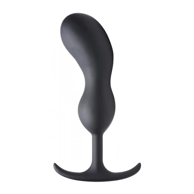 Premium silicone weighted prostate plug - xl