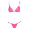 Biustonosz z majtkami Bikini Hotpink