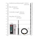 E-stim urethral sounding set - small