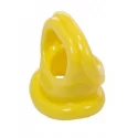 Cock harness - yellow