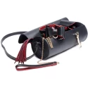 Black & red bow bondage set + carry case