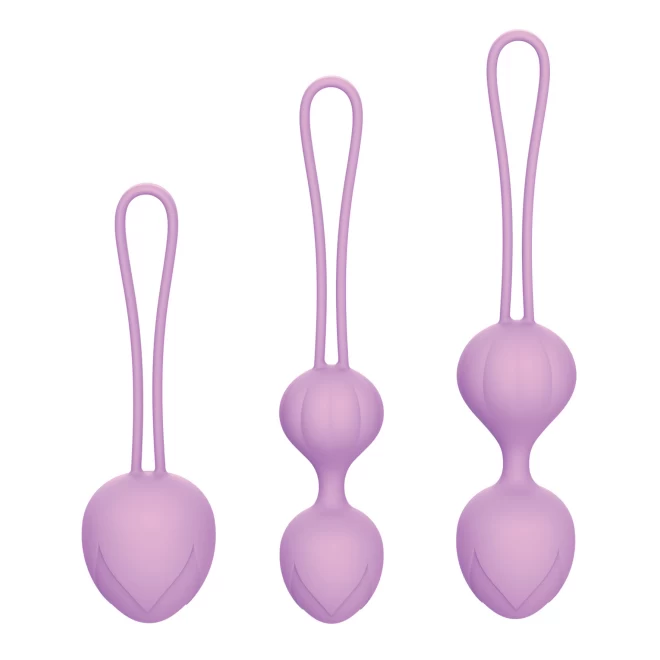 Hot fantasy private pleasure balls set eternity lilac