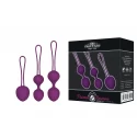 Hot fantasy private pleasure balls set eternity lilac