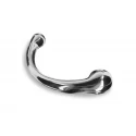Podwójny masażer Curved Pleasure Steel Wand