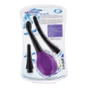 Deluxe soft tip enema with 2 bonus tips