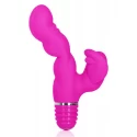 Stymulator ze stymulatorem łechtaczki Silicone Bendies Fluttering G