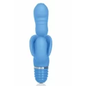 Stymulator ze stymulatorem łechtaczki Silicone Bendies Fluttering G
