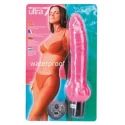 Żelowy wibrator z 7 programami 17cm, Ultra 7