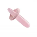 Dildo z różowego kwarcu Le Wand Crystal Slim Wand