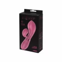 Wibrator ze stymulacją łechtaczki Rechargeable Vibrator Indeep Juna Magenta