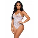 Bodystocking body Seamless Scroll Lace Bodysuit