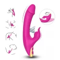 Wibrator ze stymulacją łechtaczki Air Pulse Amant pink