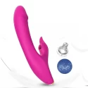 Wibrator ze stymulacją łechtaczki Air Pulse Amant pink