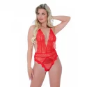 Koronkowe body Deep-V Lace Teddy