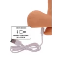 Realistyczny pulsator Magnetic Pulse Trusting Dildo