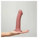 Dildo mono density matte grey s