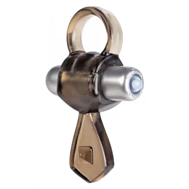 Pierścień na penisa z wibracjami Up Neck Tie Teaser Ring