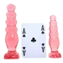 2 korki analne Crystal Jellies Anal Delight (3 kolory)