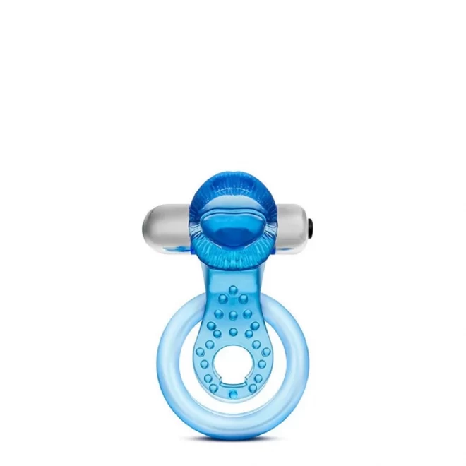 STAY HARD TONGUE COCK RING BLUE