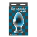 Szklany korek analny Renegade Glass Knight