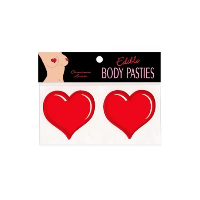 EDIBLE BODY PASTIES HEARTS