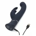 Fsog greedy girl real feel rabbit vibrator