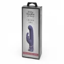 Wibrator króliczek z ruchem posuwistym - Fifty Shades of Grey Greedy Girl Power Thrust Motion G-Spot Vibrator